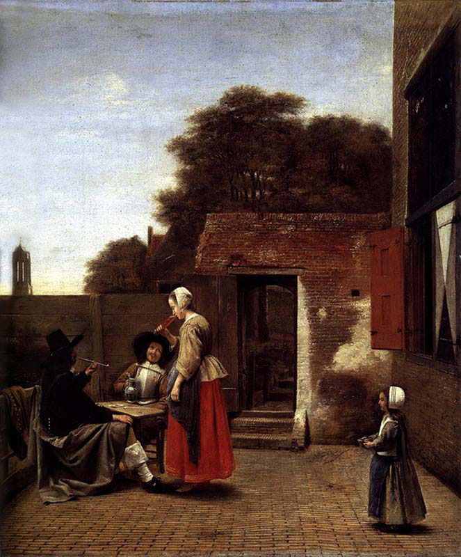 A Dutch Courtyard